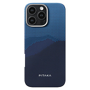 Чехол Pitaka StarPeak Tactile Woven Case для iPhone 16 Pro, принт: за горизонт (Over the horizon)
